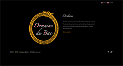 Desktop Screenshot of domainedubac.com